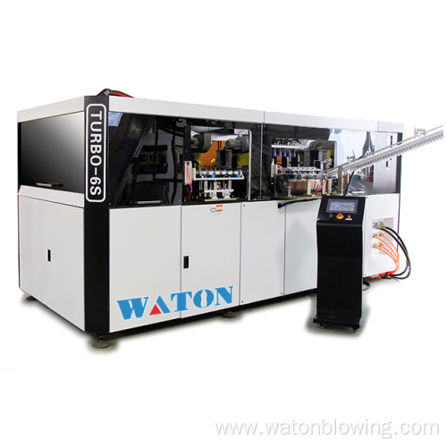 Automatic 6 Cavities PET Bottle Blow Molding Machine